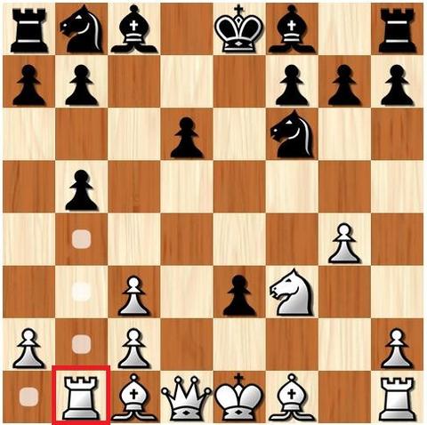 list of chess piece moves